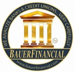 Bank Earns BauerFinancial 5-Star Rating For 57th Consecutive Quarter